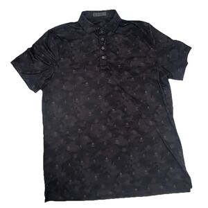 G-Force Skull N Bone Camo Golf  Polo‎ Size XL Skulls *Read about logo*